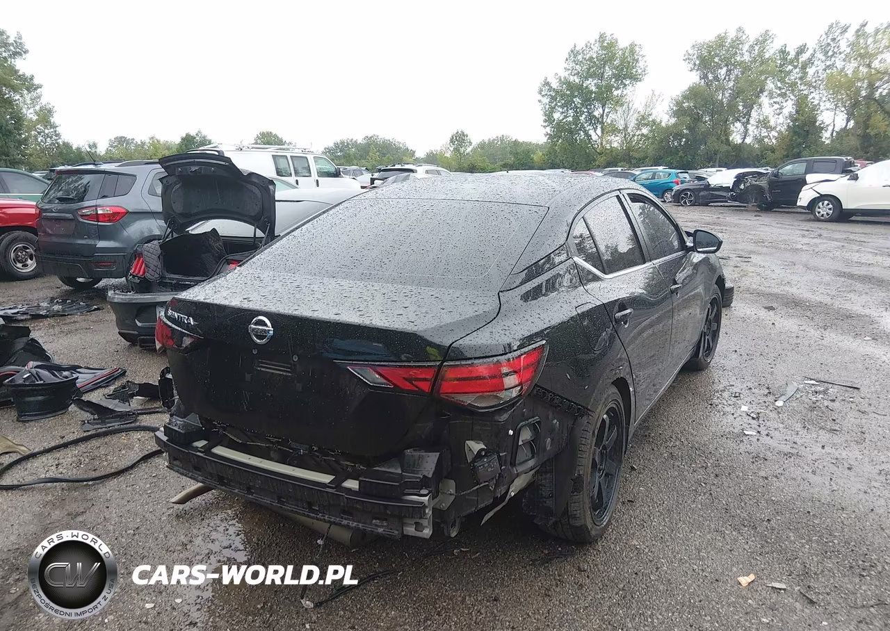 2021 Nissan Sentra S Xtronic Cvt VIN:3N1AB8BV8MY266662 - 4