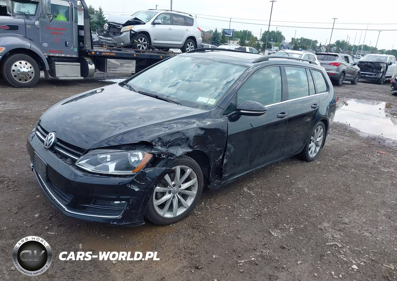 2017 Volkswagen Golf Sportwagen Tsi S-Tsi Se-Tsi Sel VIN:3VWC17AU8HM533966 - 2