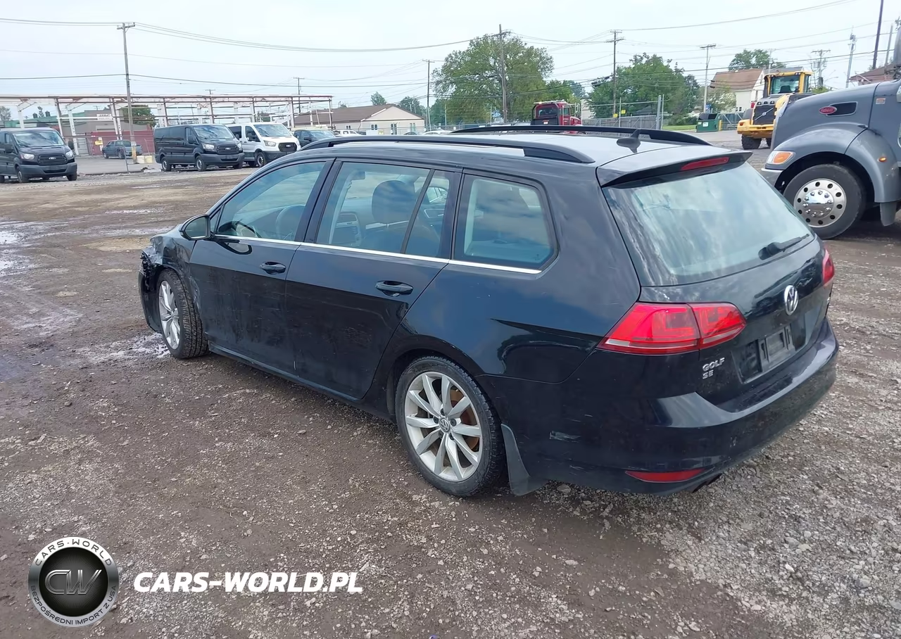 2017 Volkswagen Golf Sportwagen Tsi S-Tsi Se-Tsi Sel VIN:3VWC17AU8HM533966 - 3