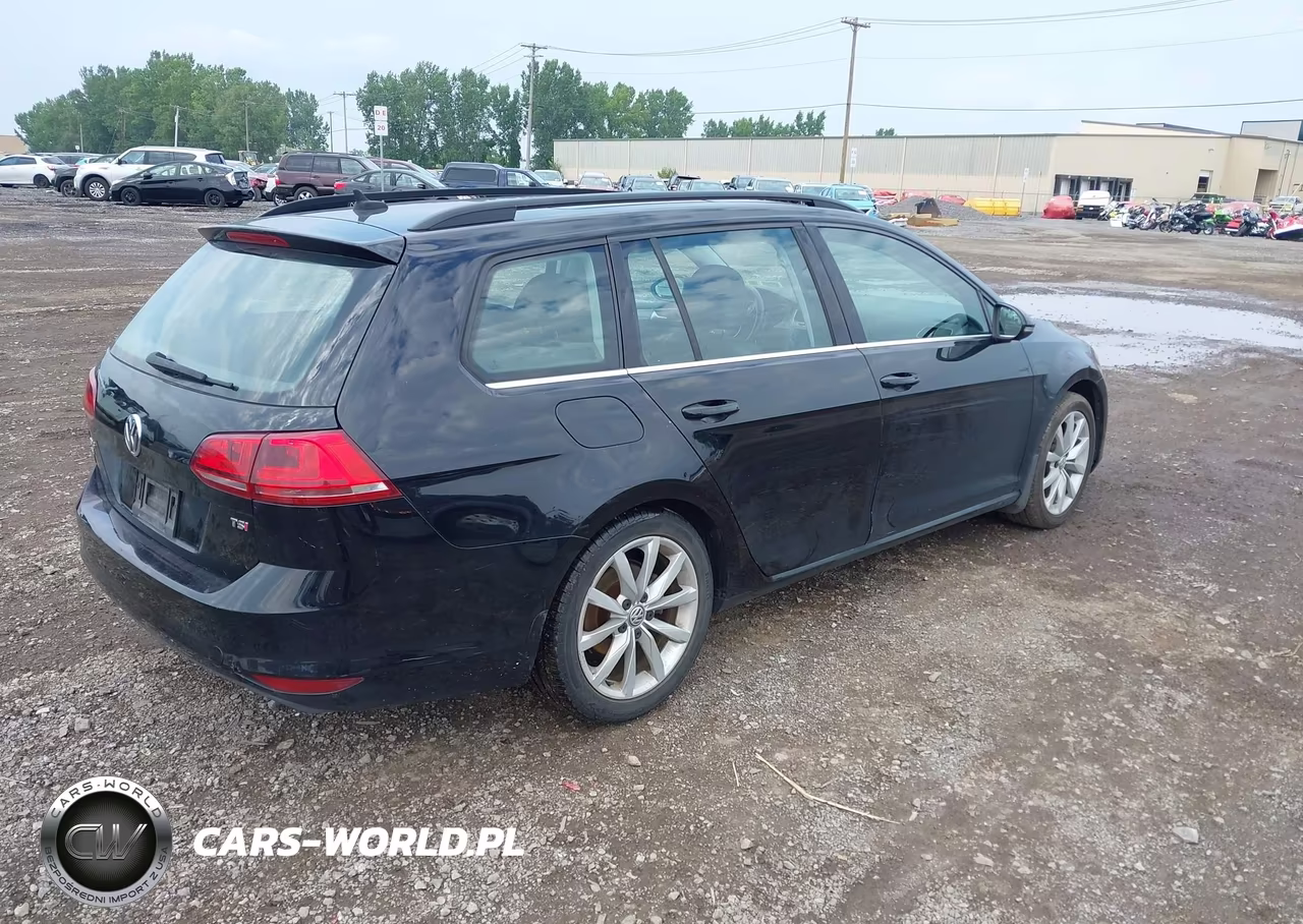 2017 Volkswagen Golf Sportwagen Tsi S-Tsi Se-Tsi Sel VIN:3VWC17AU8HM533966 - 4