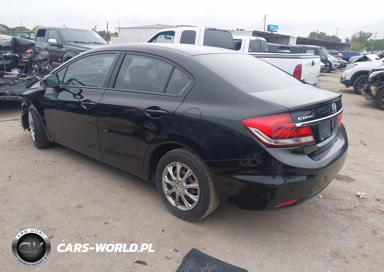 2014 Honda Civic Lx VIN:19XFB2F54EE027414 - 3