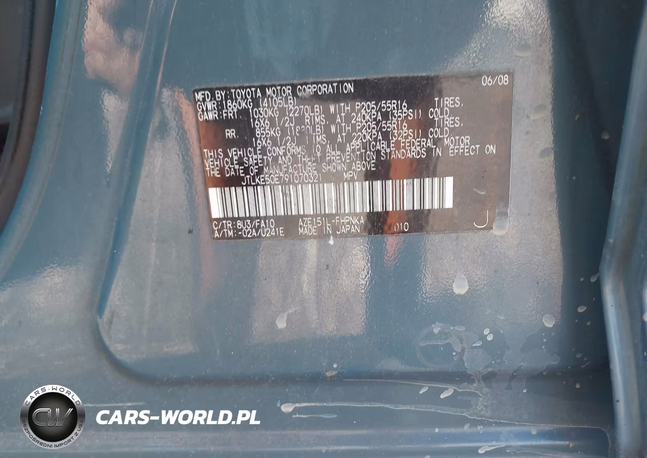 2009 Scion Xb VIN:JTLKE50E791070321 - 9