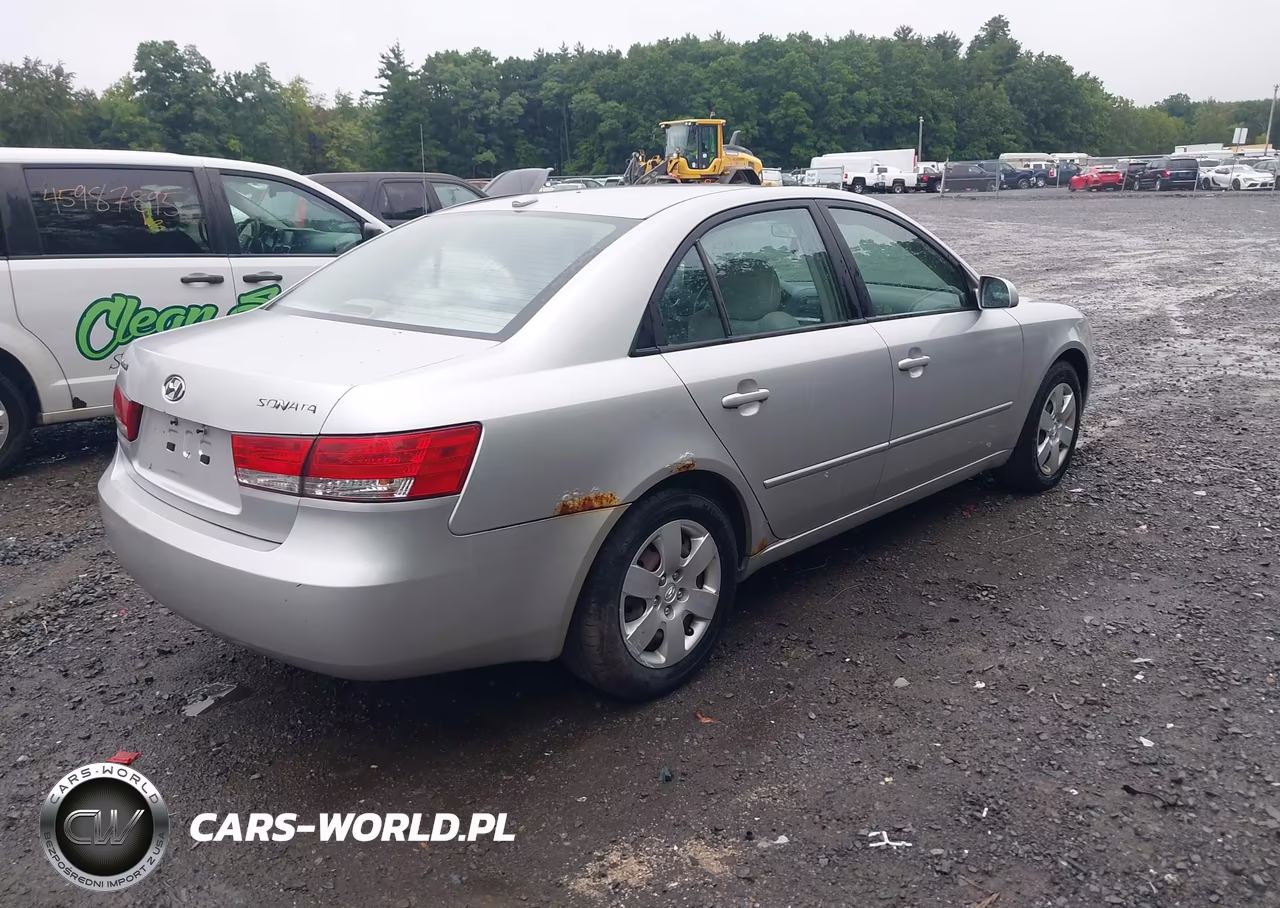 2007 Hyundai Sonata Gls VIN:5NPET46C47H254314 - 4