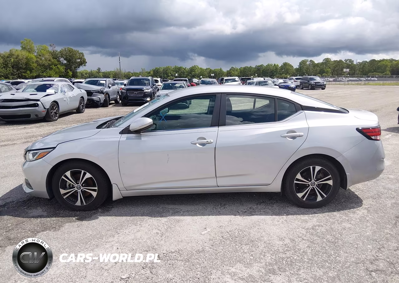 2020 Nissan Sentra Sv Xtronic Cvt VIN:3N1AB8CV2LY288802 - 14