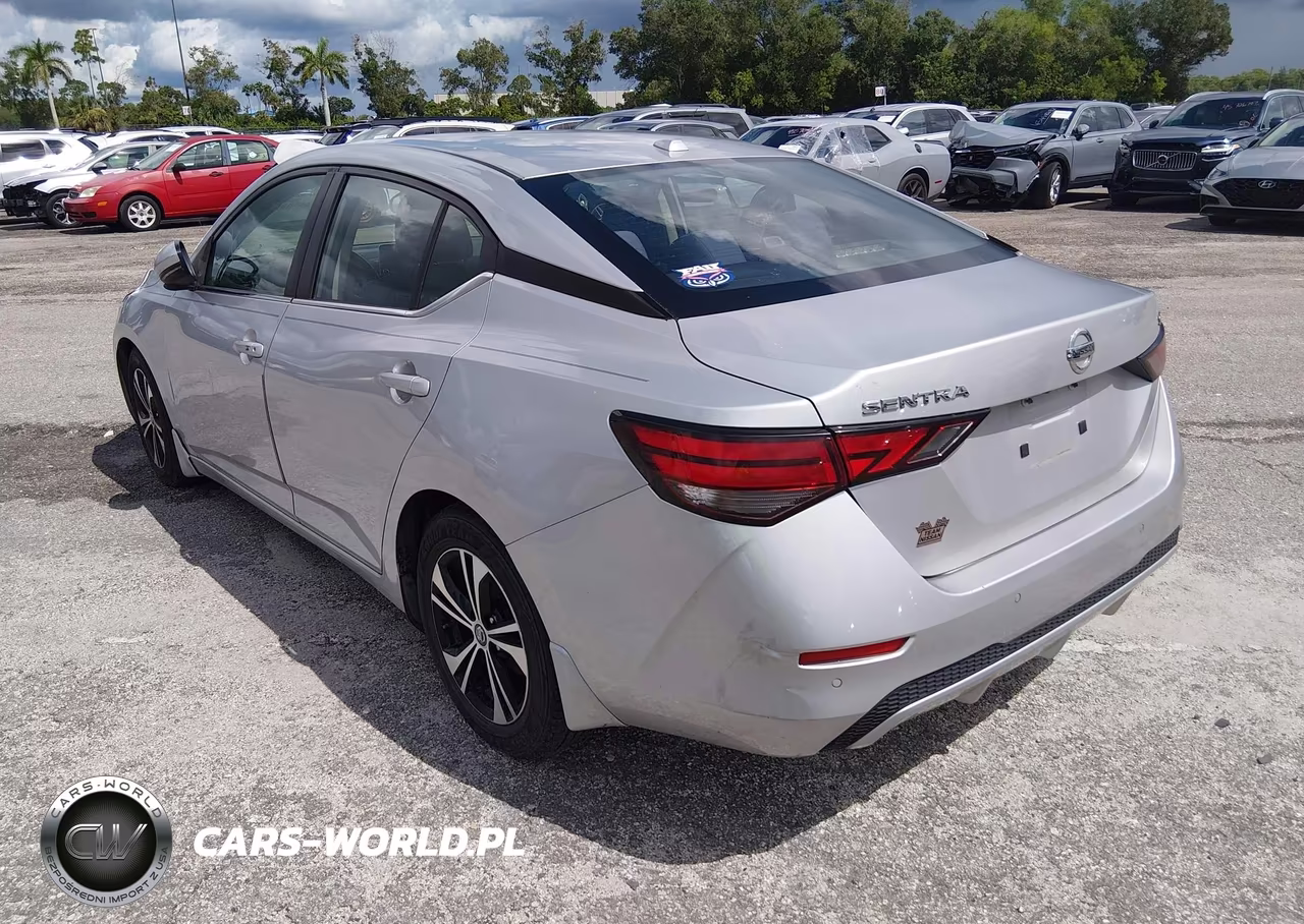 2020 Nissan Sentra Sv Xtronic Cvt VIN:3N1AB8CV2LY288802 - 3