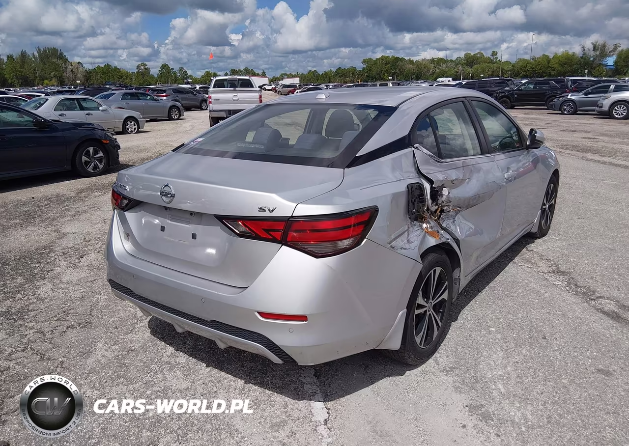 2020 Nissan Sentra Sv Xtronic Cvt VIN:3N1AB8CV2LY288802 - 4