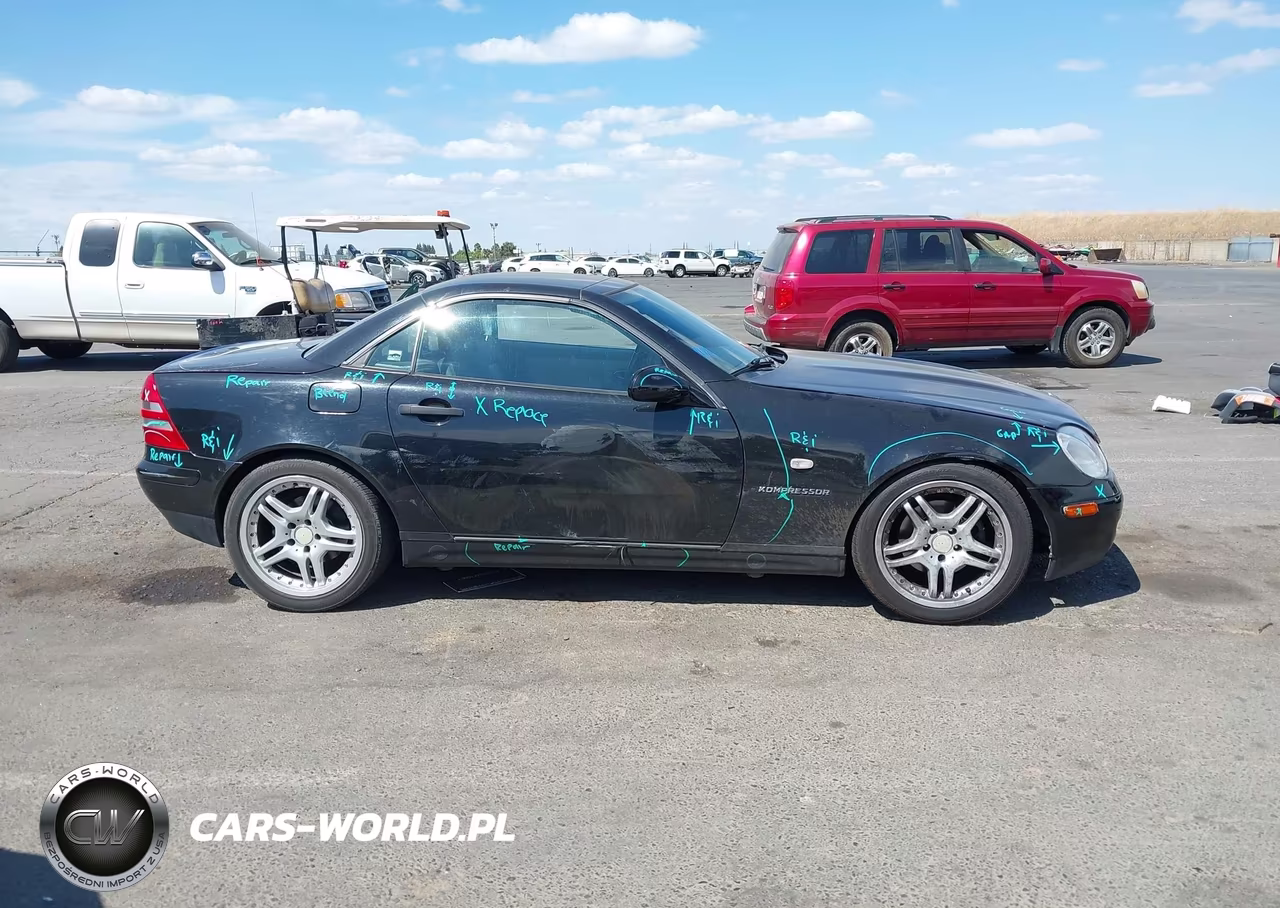 2000 Mercedes-Benz Slk 230 Kompressor VIN:WDBKK47F4YF164329 - 13