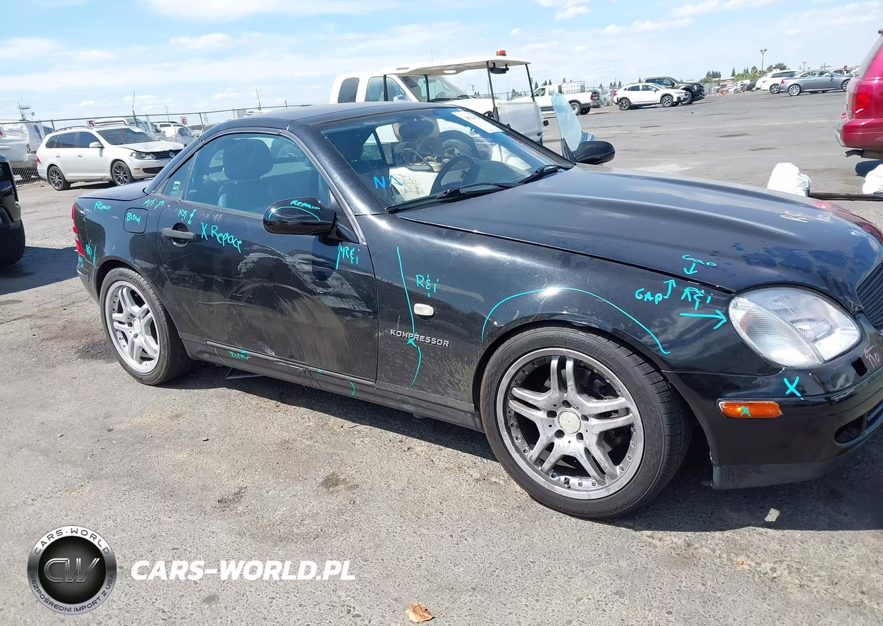 2000 Mercedes-Benz Slk 230 Kompressor VIN:WDBKK47F4YF164329 - 6