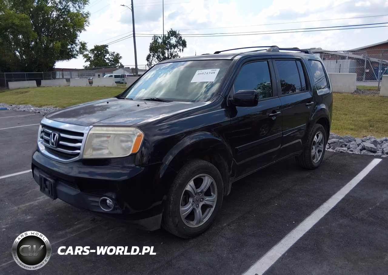 2013 Honda Pilot Ex-L VIN:5FNYF4H76DB021503 - 2