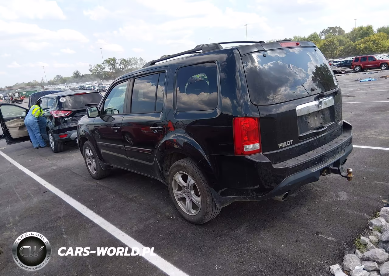 2013 Honda Pilot Ex-L VIN:5FNYF4H76DB021503 - 3