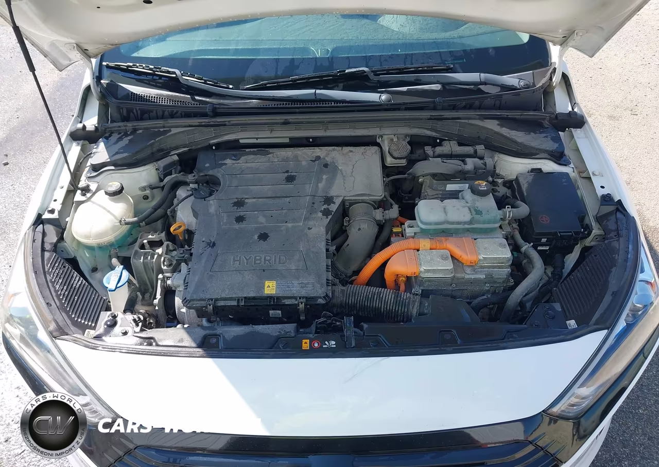 2019 Hyundai Ioniq Hybrid Blue VIN:KMHC65LC3KU159424 - 10