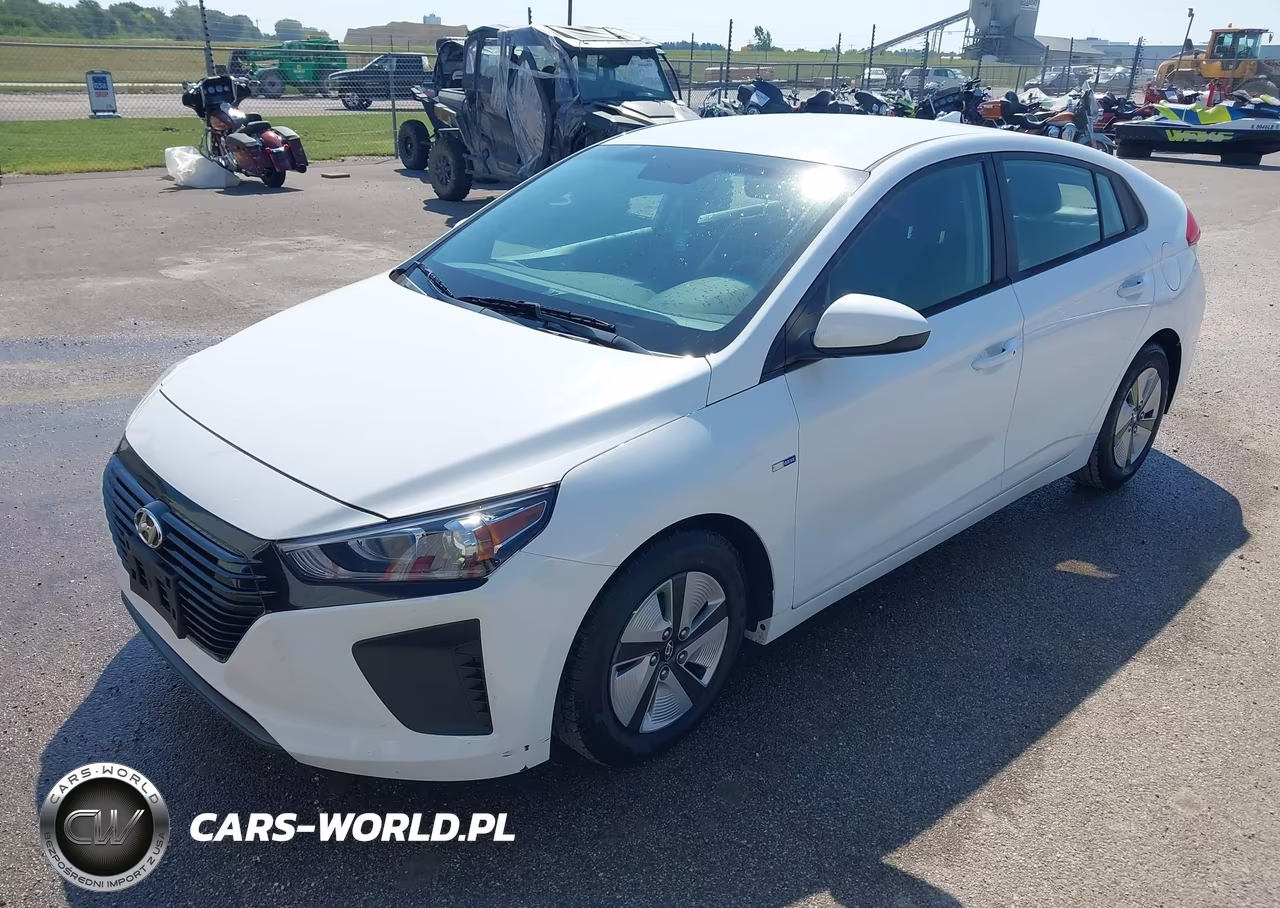 2019 Hyundai Ioniq Hybrid Blue VIN:KMHC65LC3KU159424 - 2