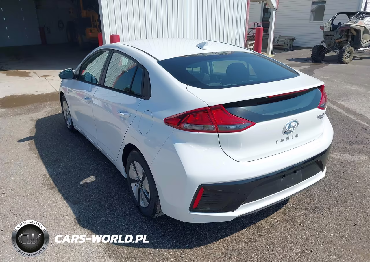 2019 Hyundai Ioniq Hybrid Blue VIN:KMHC65LC3KU159424 - 3