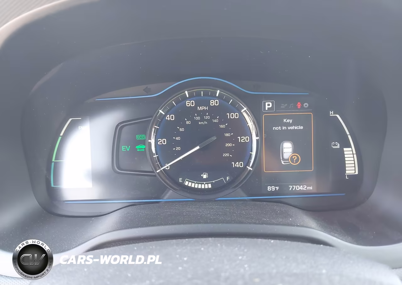 2019 Hyundai Ioniq Hybrid Blue VIN:KMHC65LC3KU159424 - 7
