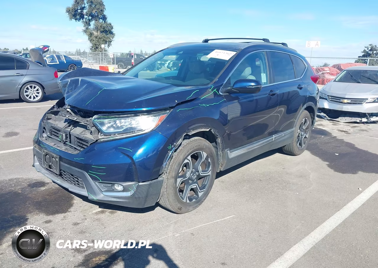 2017 Honda Cr-V Touring VIN:2HKRW2H96HH625716 - 2