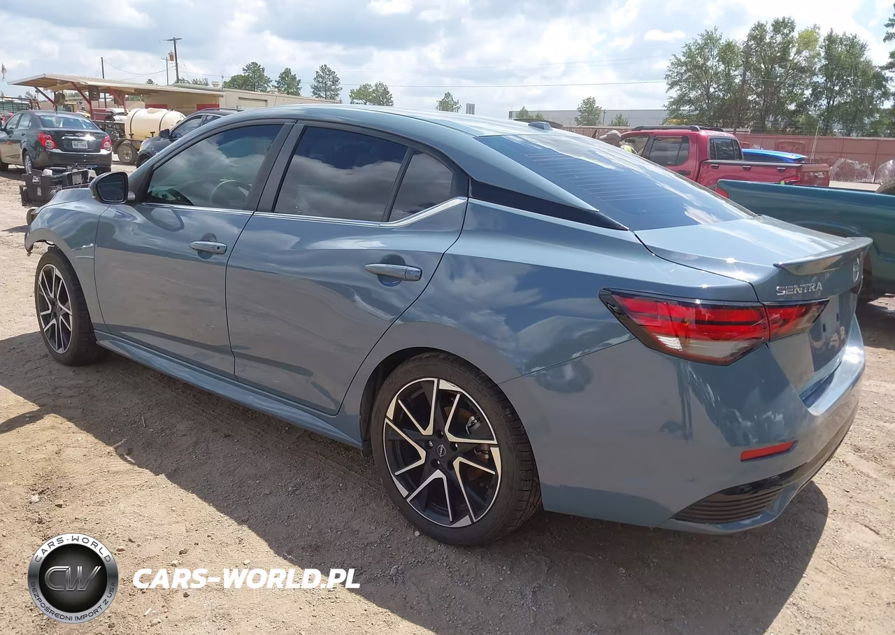 2025 Nissan Sentra Sr VIN:3N1AB8DV8SY207296 - 3