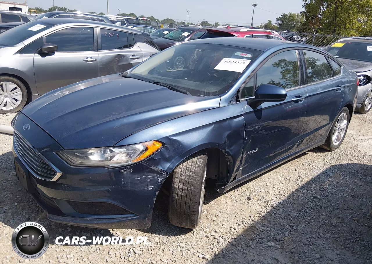 2018 Ford Fusion Hybrid Se VIN:3FA6P0LU7JR268975 - 2