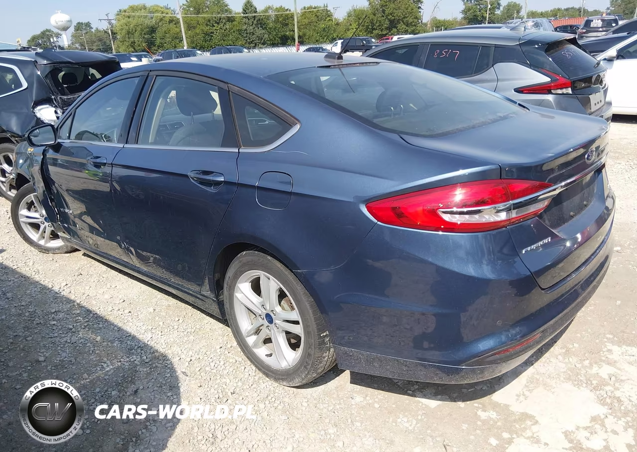 2018 Ford Fusion Hybrid Se VIN:3FA6P0LU7JR268975 - 3