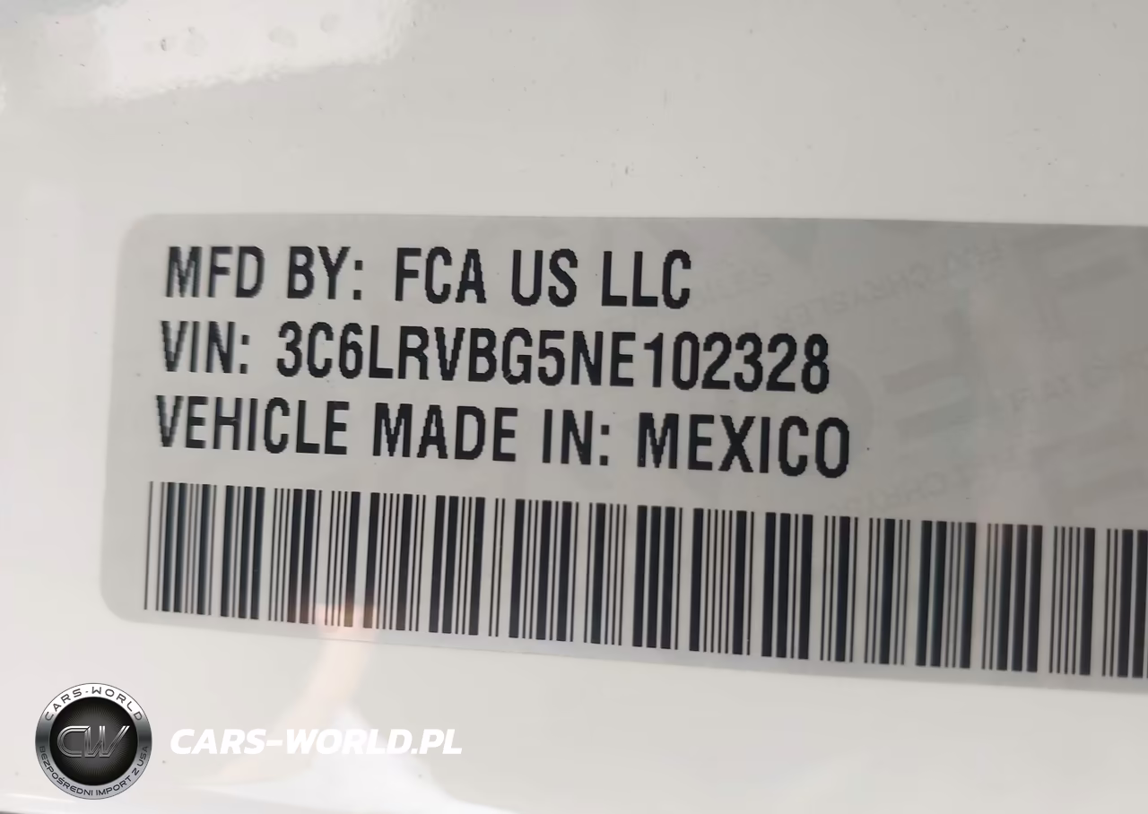 2022 Ram Promaster 1500 High Roof 136 Wb VIN:3C6LRVBG5NE102328 - 9