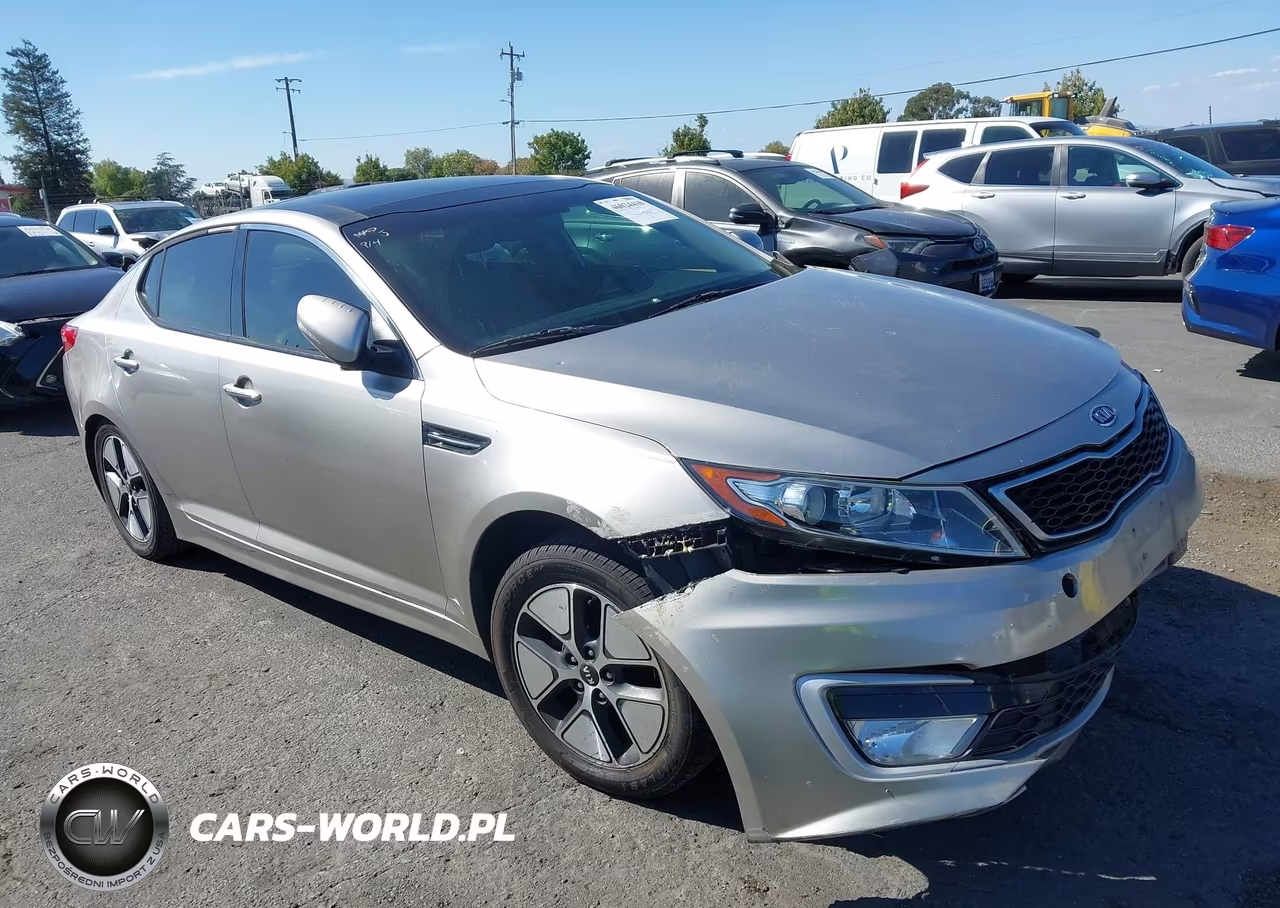 2012 Kia Optima Hybrid Ex VIN:KNAGM4AD8C5019542 - 1