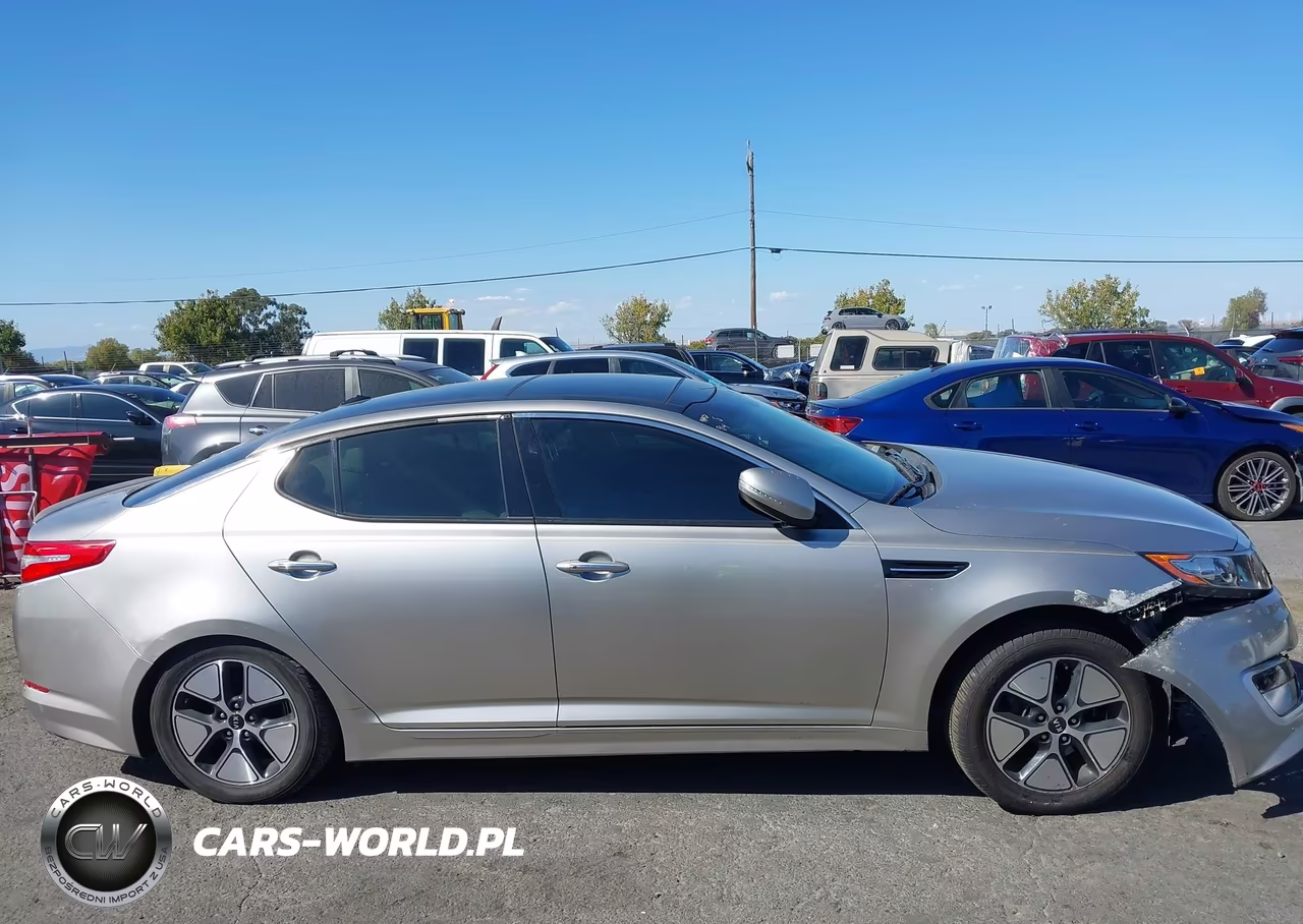 2012 Kia Optima Hybrid Ex VIN:KNAGM4AD8C5019542 - 14
