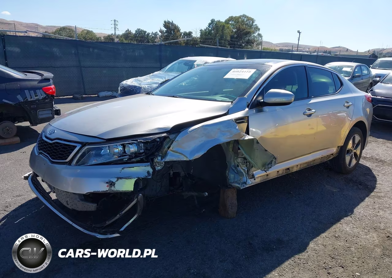 2012 Kia Optima Hybrid Ex VIN:KNAGM4AD8C5019542 - 2