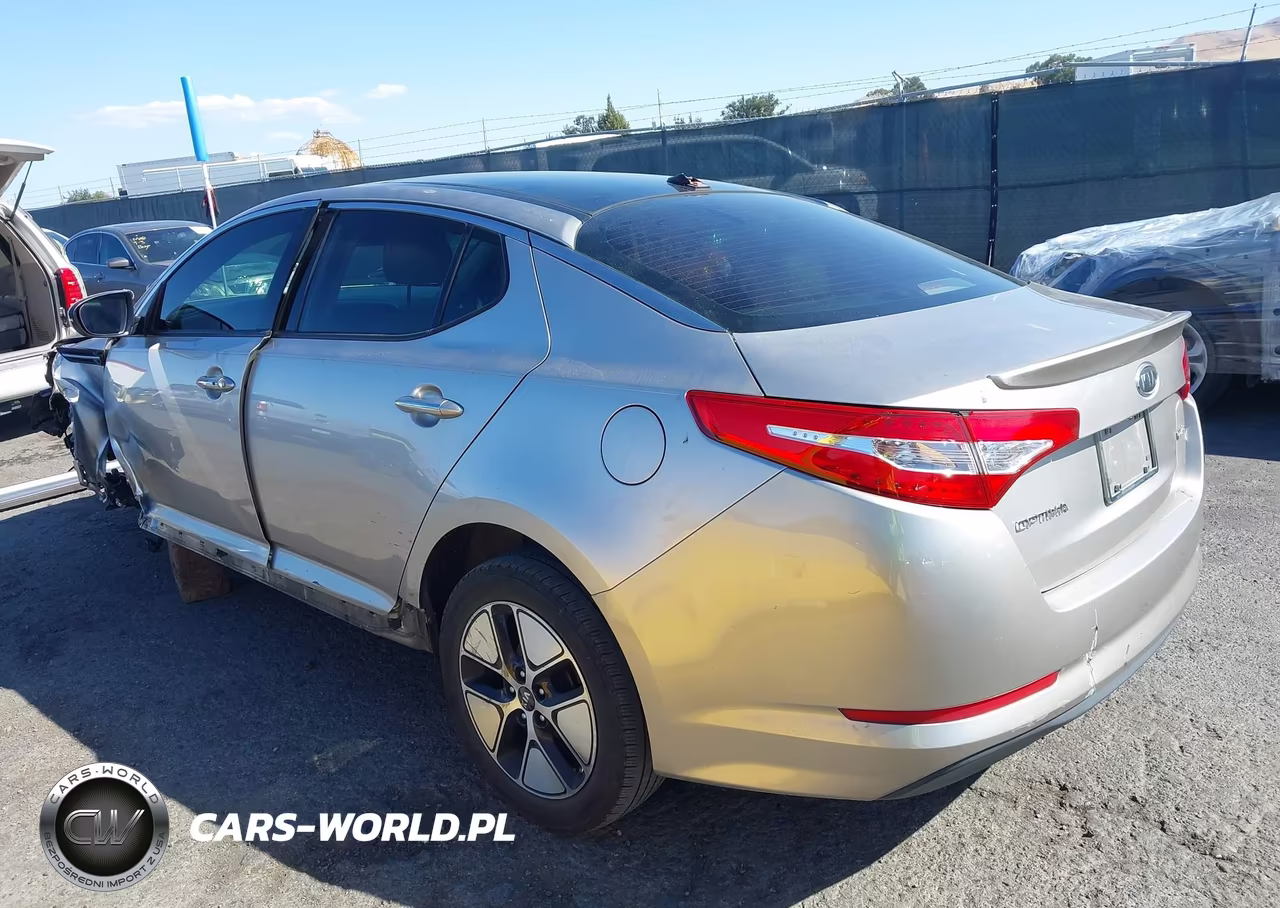2012 Kia Optima Hybrid Ex VIN:KNAGM4AD8C5019542 - 3