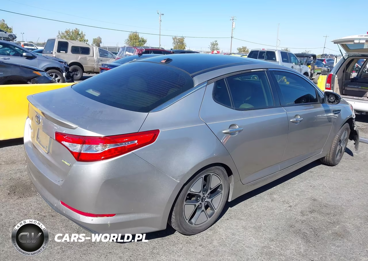 2012 Kia Optima Hybrid Ex VIN:KNAGM4AD8C5019542 - 4