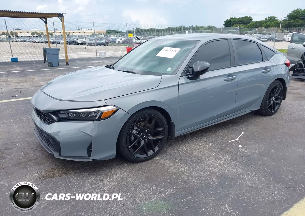 2025 Honda Civic Sedan Sport VIN:19XFL2H88SE030591 - 2