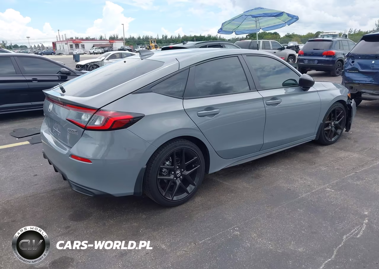 2025 Honda Civic Sedan Sport VIN:19XFL2H88SE030591 - 4