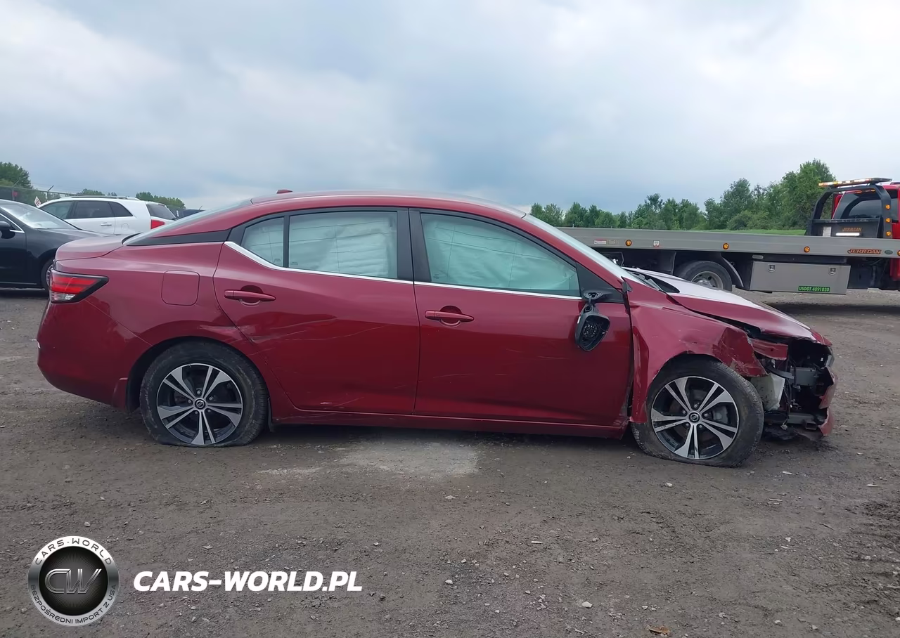 2020 Nissan Sentra Sv Xtronic Cvt VIN:3N1AB8CV3LY253069 - 14