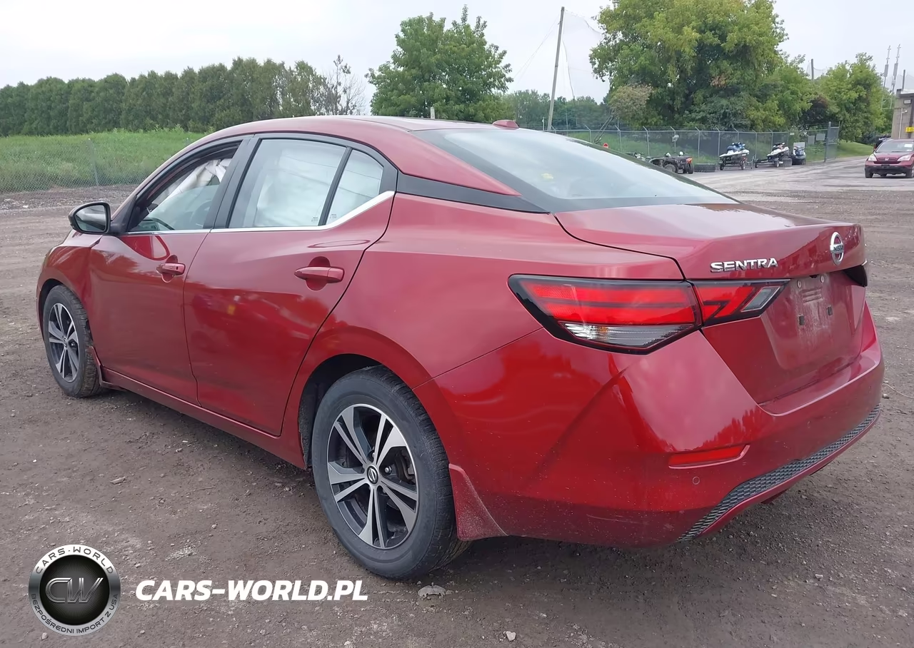 2020 Nissan Sentra Sv Xtronic Cvt VIN:3N1AB8CV3LY253069 - 3