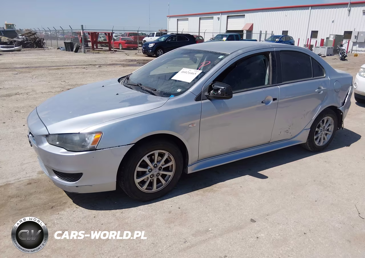 2012 Mitsubishi Lancer Es VIN:JA32U2FUXCU020416 - 2