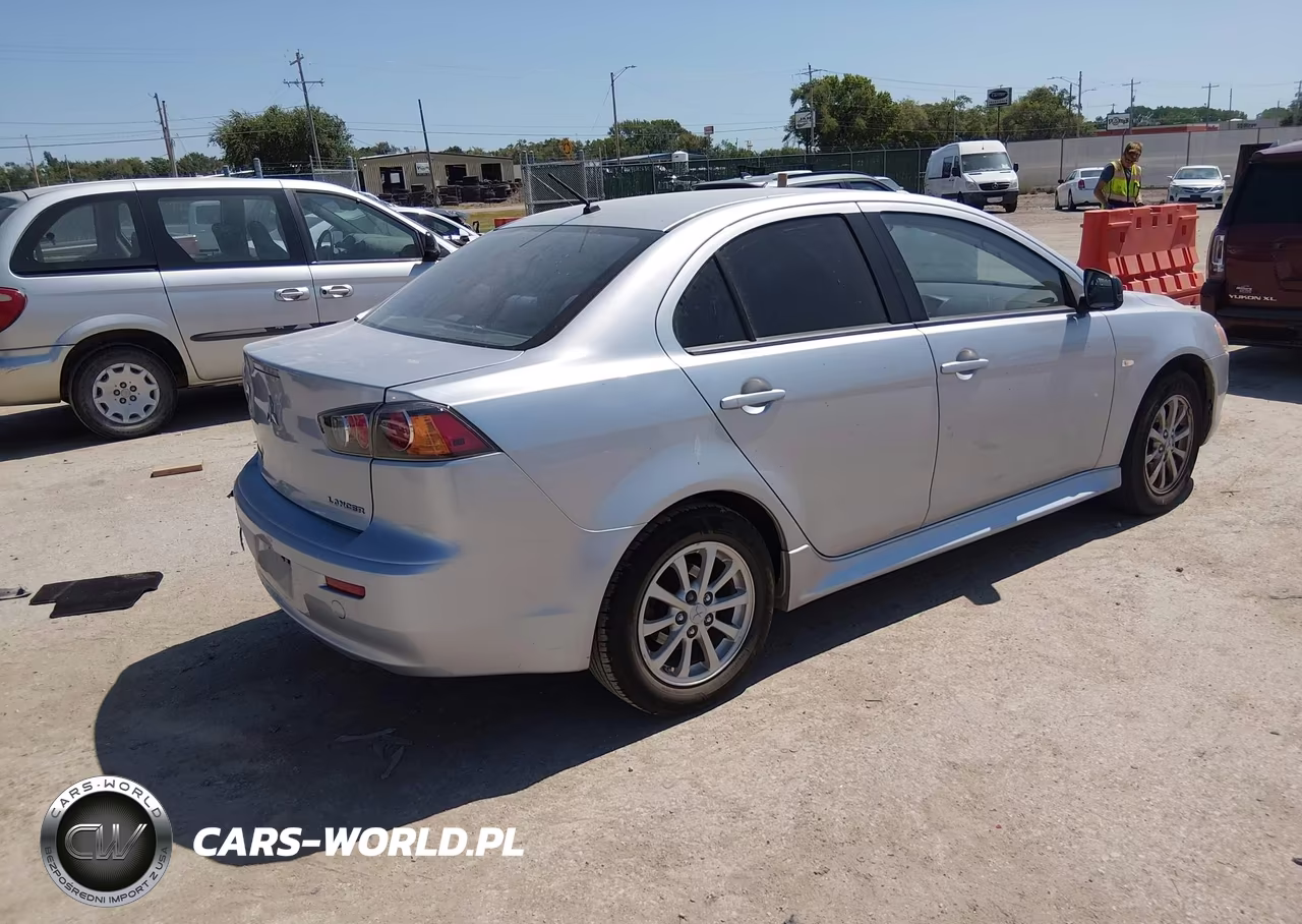 2012 Mitsubishi Lancer Es VIN:JA32U2FUXCU020416 - 4