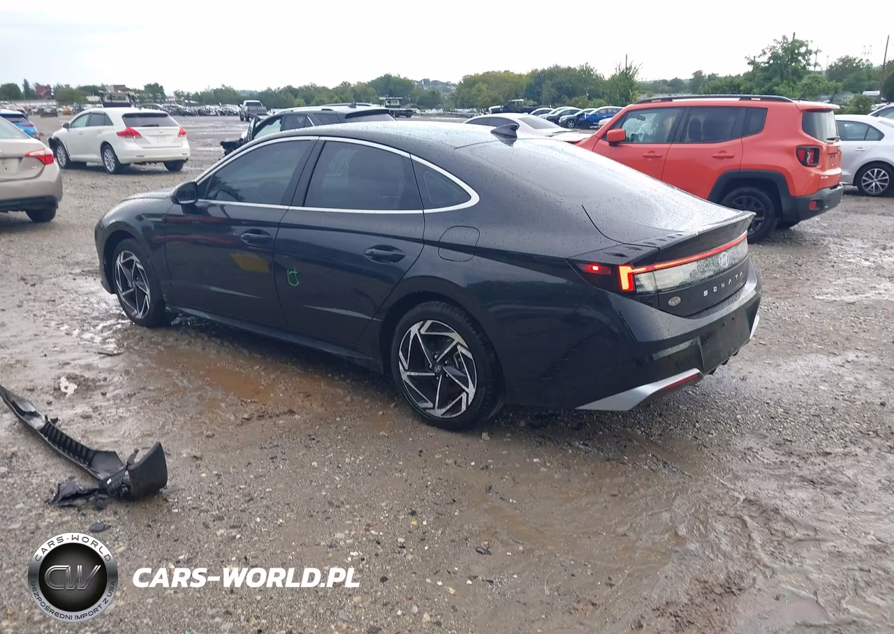 2026 Hyundai Sonata Sel Sport VIN:KMHL64JA6TA525715 - 3