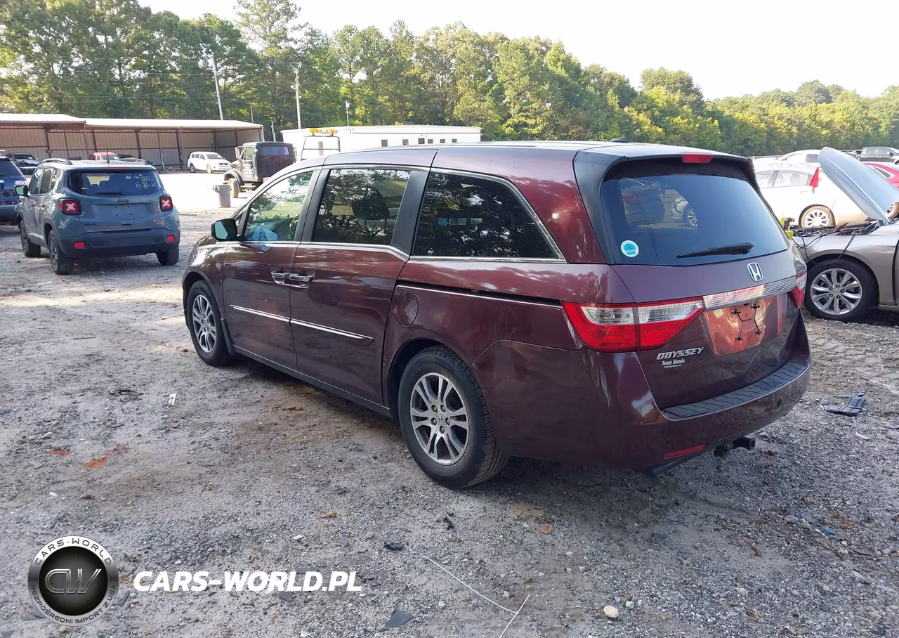 2012 Honda Odyssey Ex-L VIN:5FNRL5H60CB052268 - 3