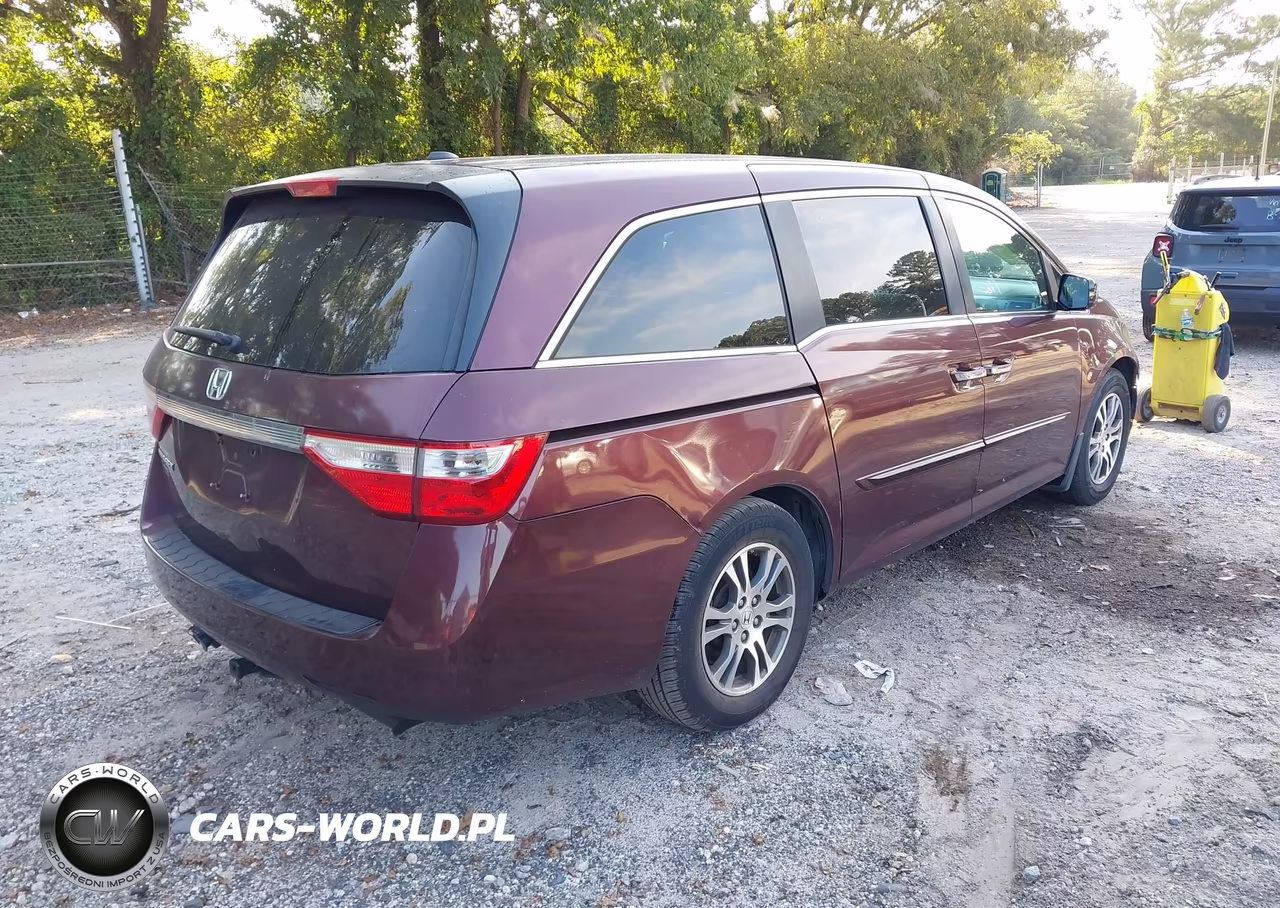 2012 Honda Odyssey Ex-L VIN:5FNRL5H60CB052268 - 4