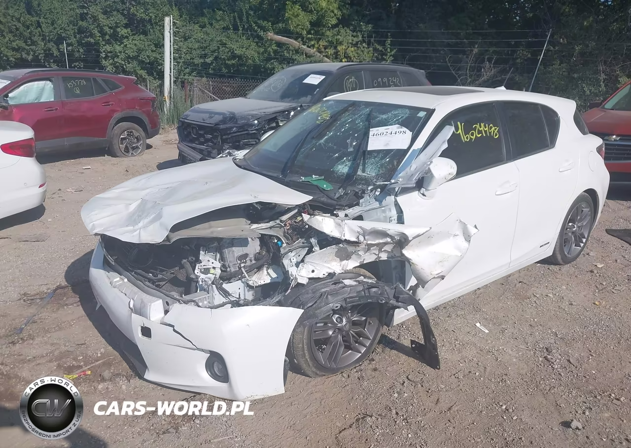 2012 Lexus Ct 200H Premium VIN:JTHKD5BH1C2105599 - 2