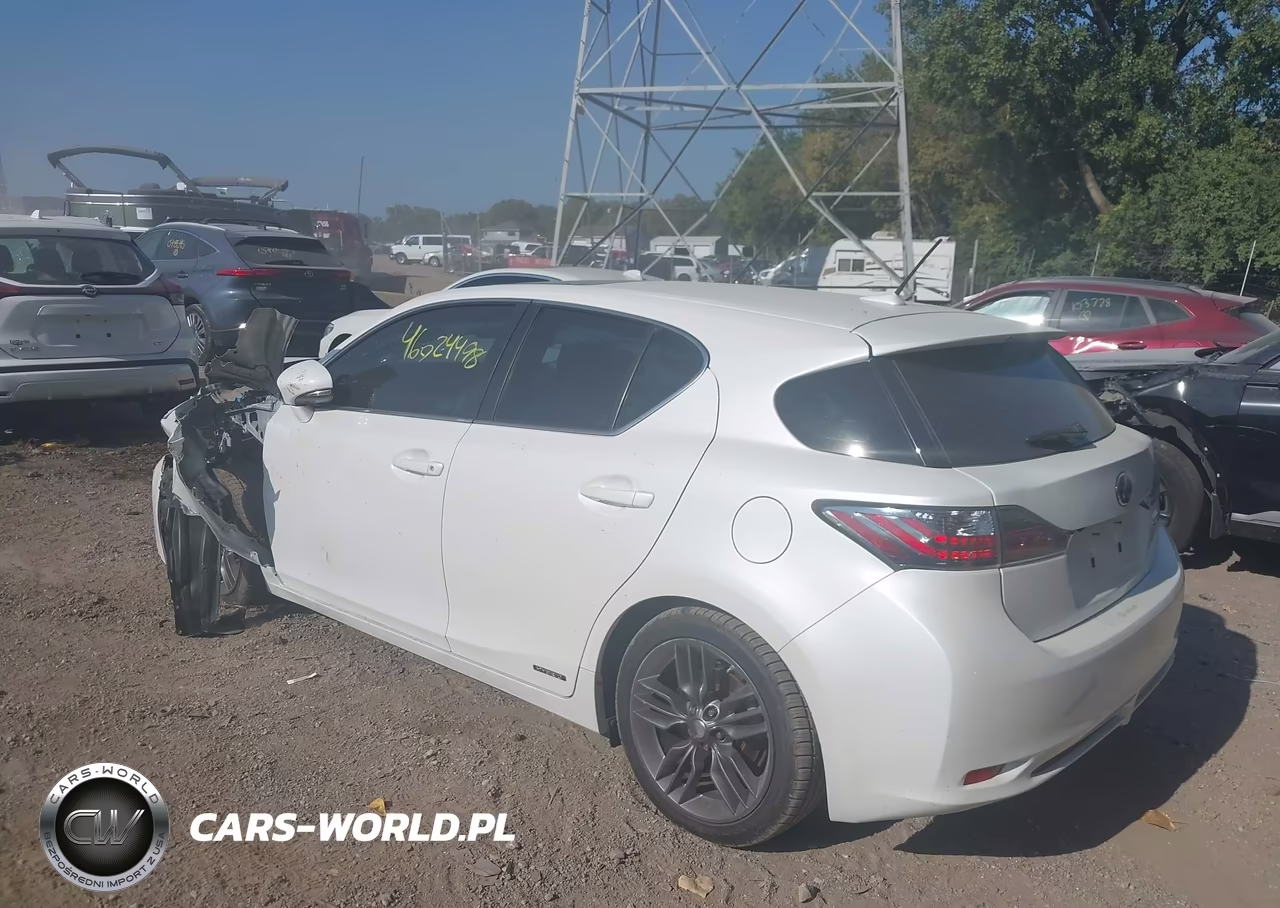 2012 Lexus Ct 200H Premium VIN:JTHKD5BH1C2105599 - 3