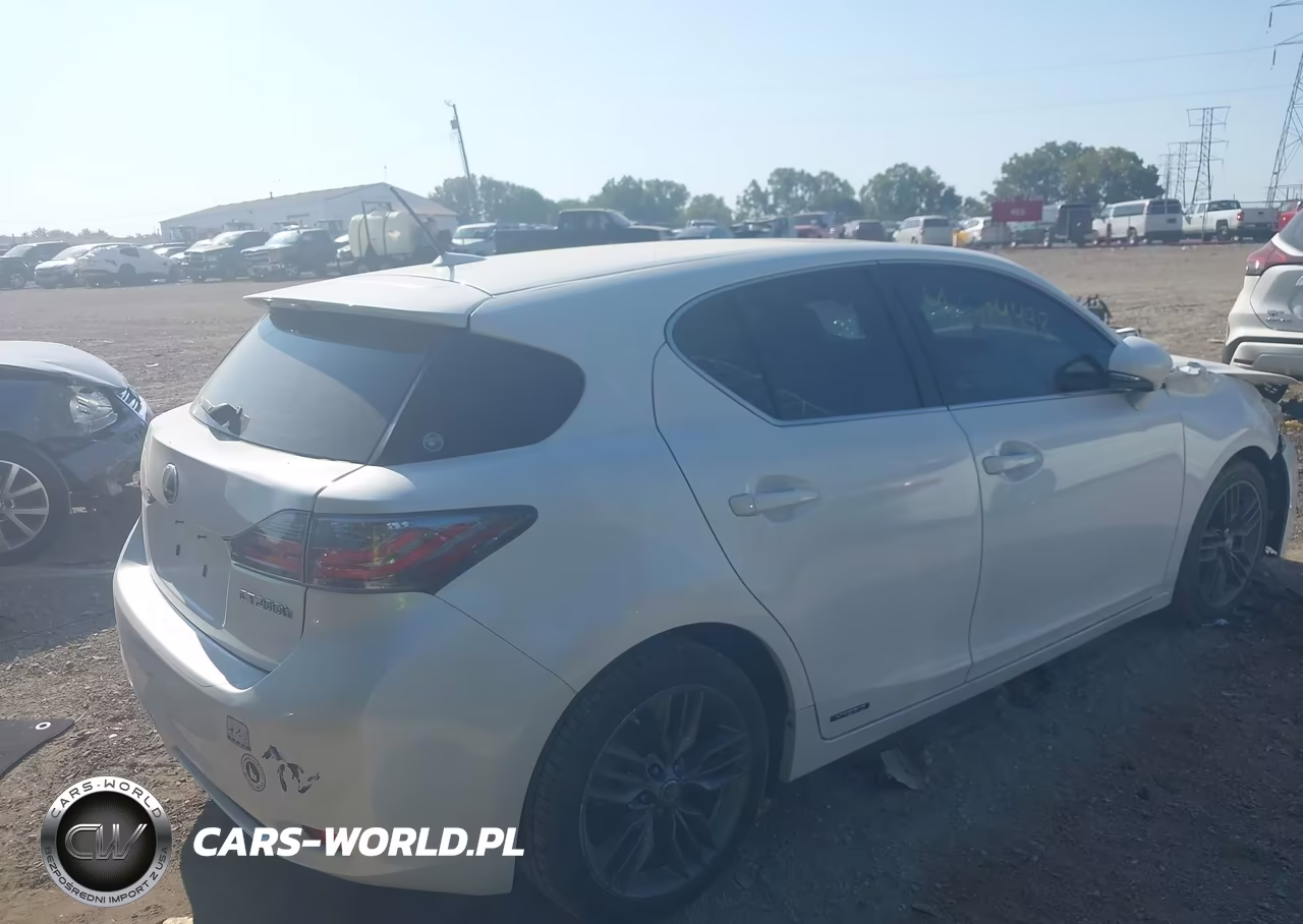 2012 Lexus Ct 200H Premium VIN:JTHKD5BH1C2105599 - 4