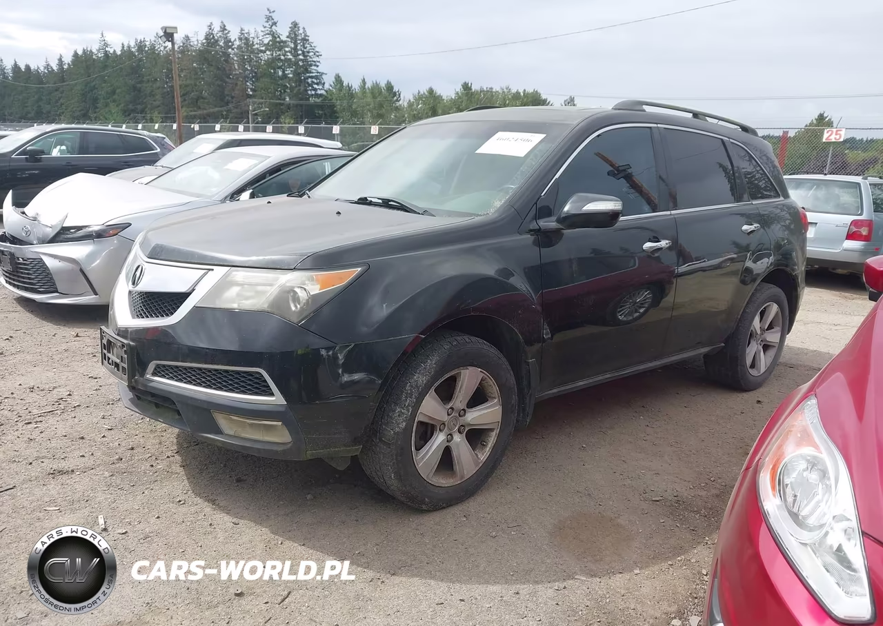 2010 Acura Mdx Technology Package VIN:2HNYD2H6XAH502758 - 2