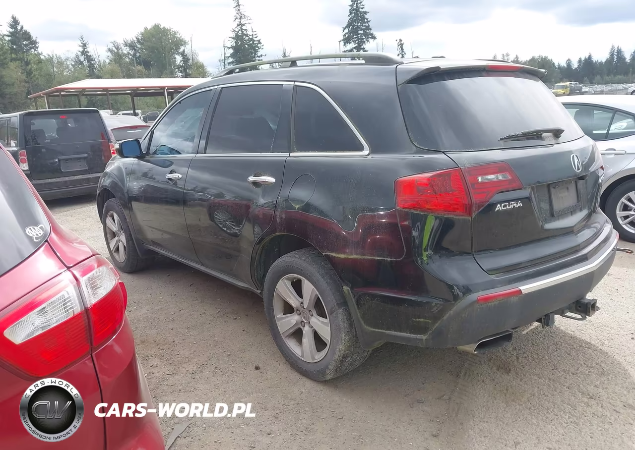 2010 Acura Mdx Technology Package VIN:2HNYD2H6XAH502758 - 3