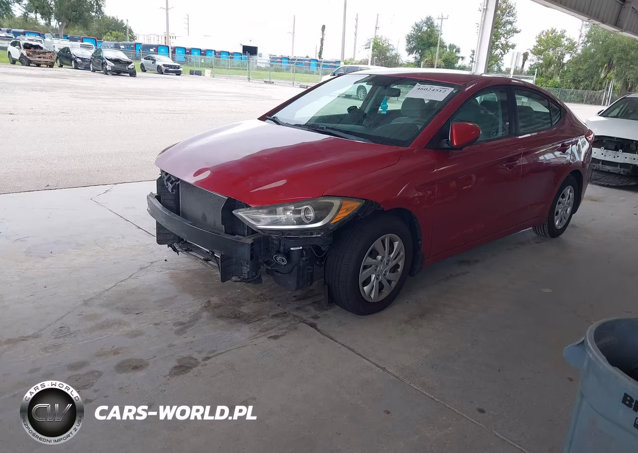 2017 Hyundai Elantra Se VIN:5NPD74LF8HH076746 - 2