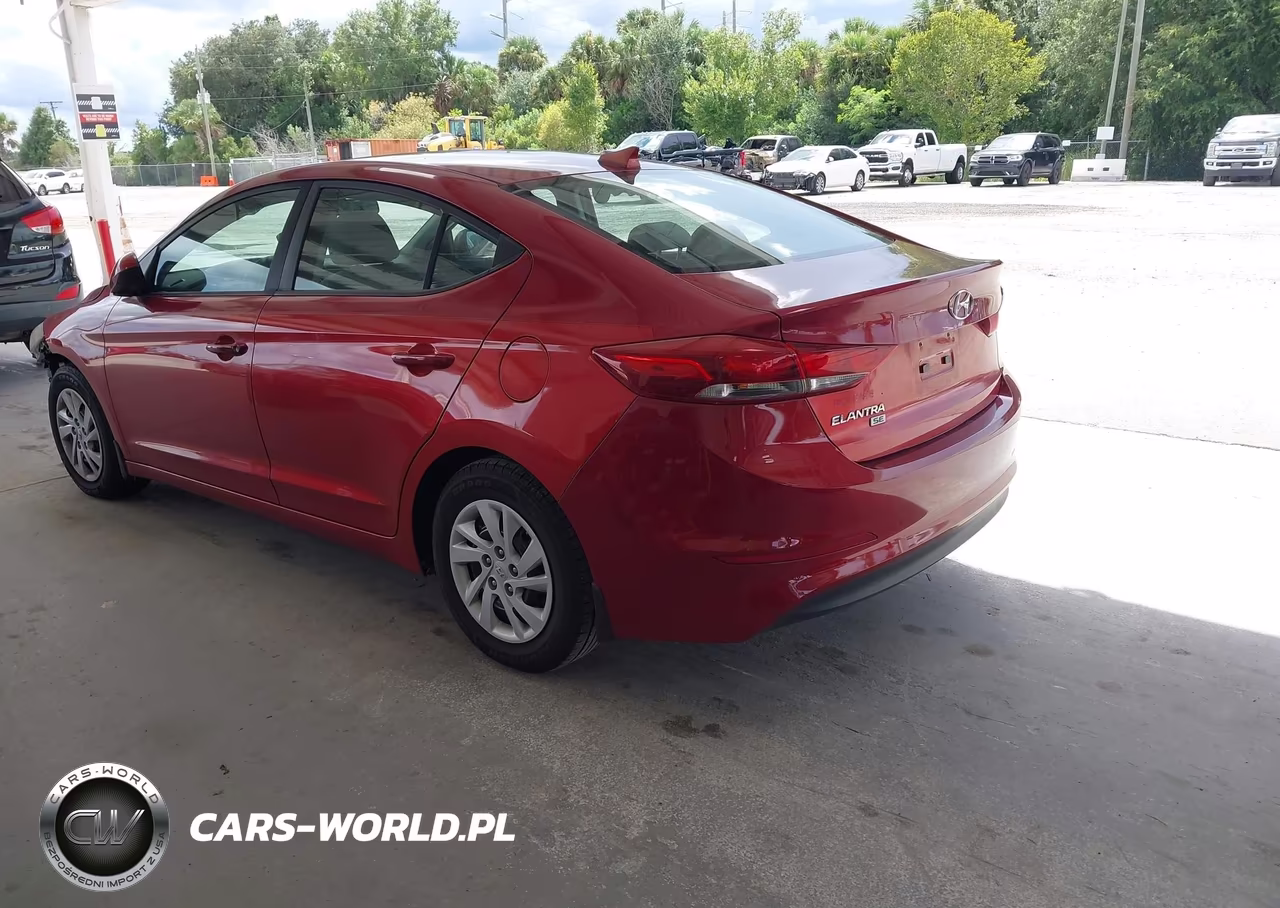 2017 Hyundai Elantra Se VIN:5NPD74LF8HH076746 - 3