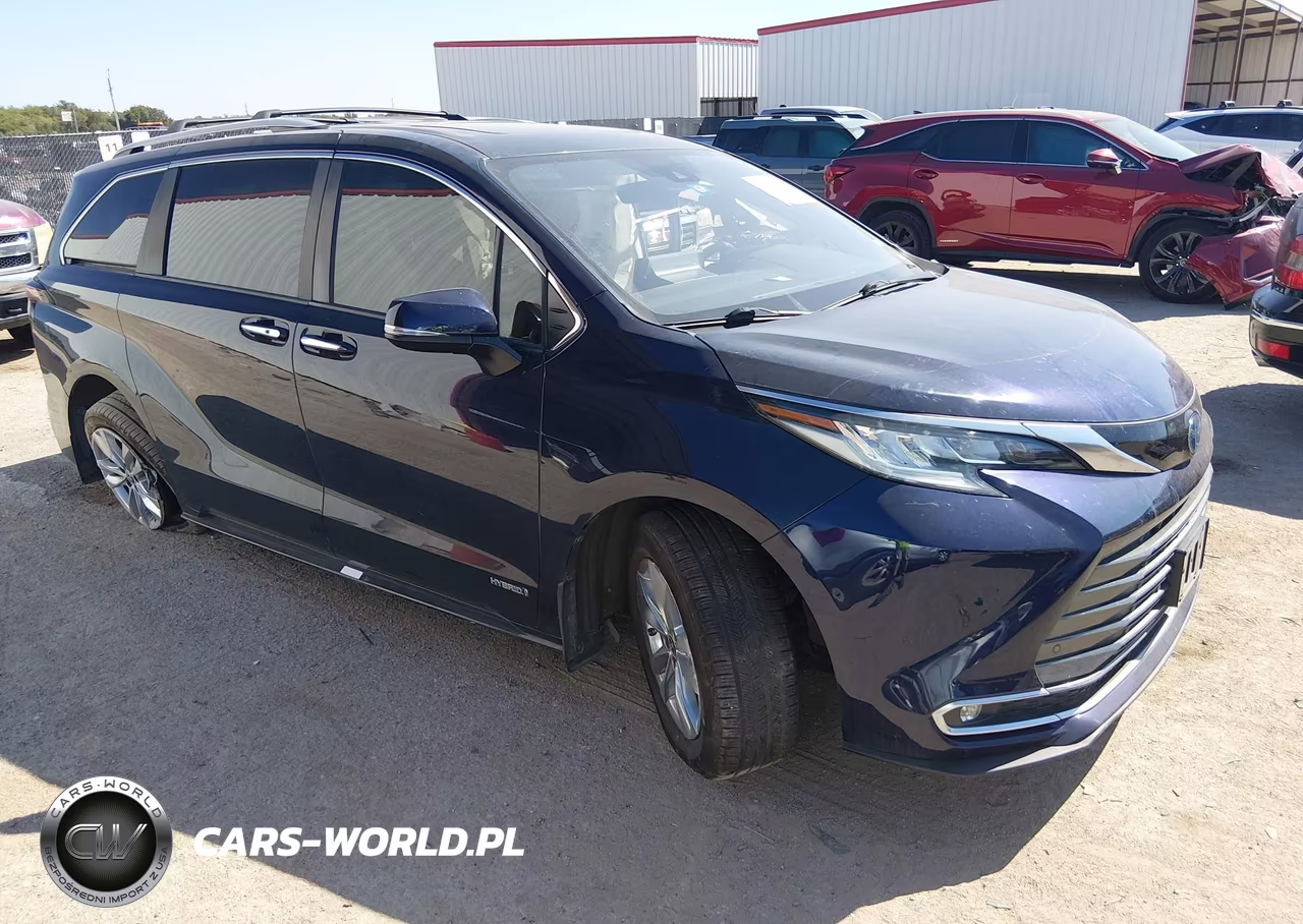 2021 Toyota Sienna Limited VIN:5TDZRKEC7MS021362 - 1