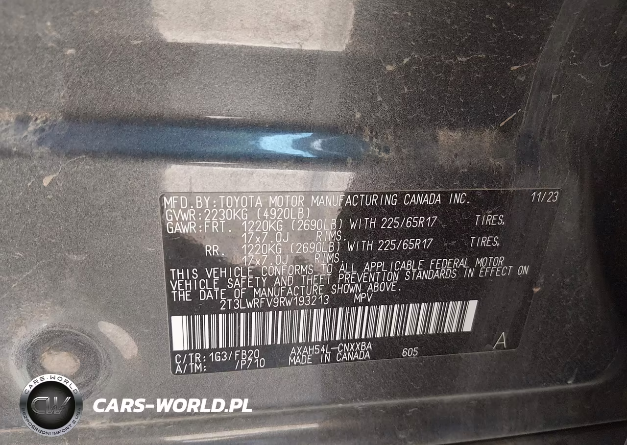 2024 Toyota Rav4 Hybrid Le VIN:2T3LWRFV9RW193213 - 9