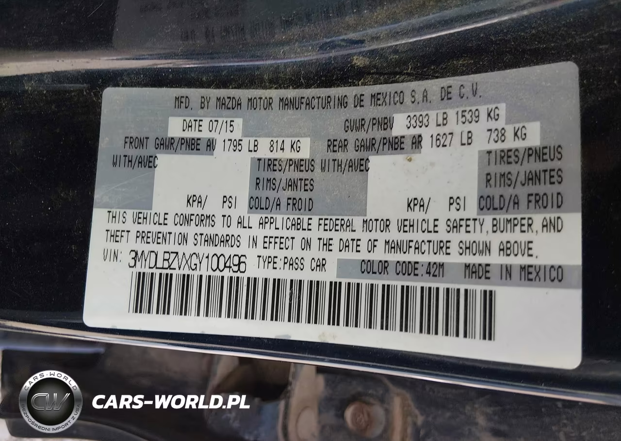 2016 Scion Ia VIN:3MYDLBZVXGY100496 - 9