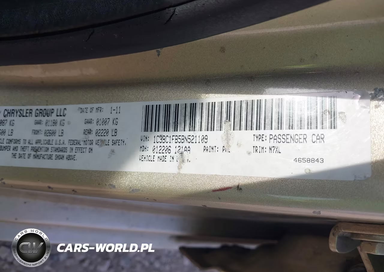 2011 Chrysler 200 Touring VIN:1C3BC1FB5BN521109 - 9
