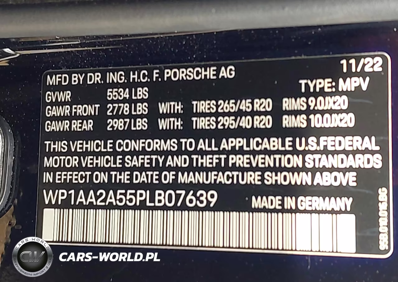 2023 Porsche Macan T VIN:WP1AA2A55PLB07639 - 9