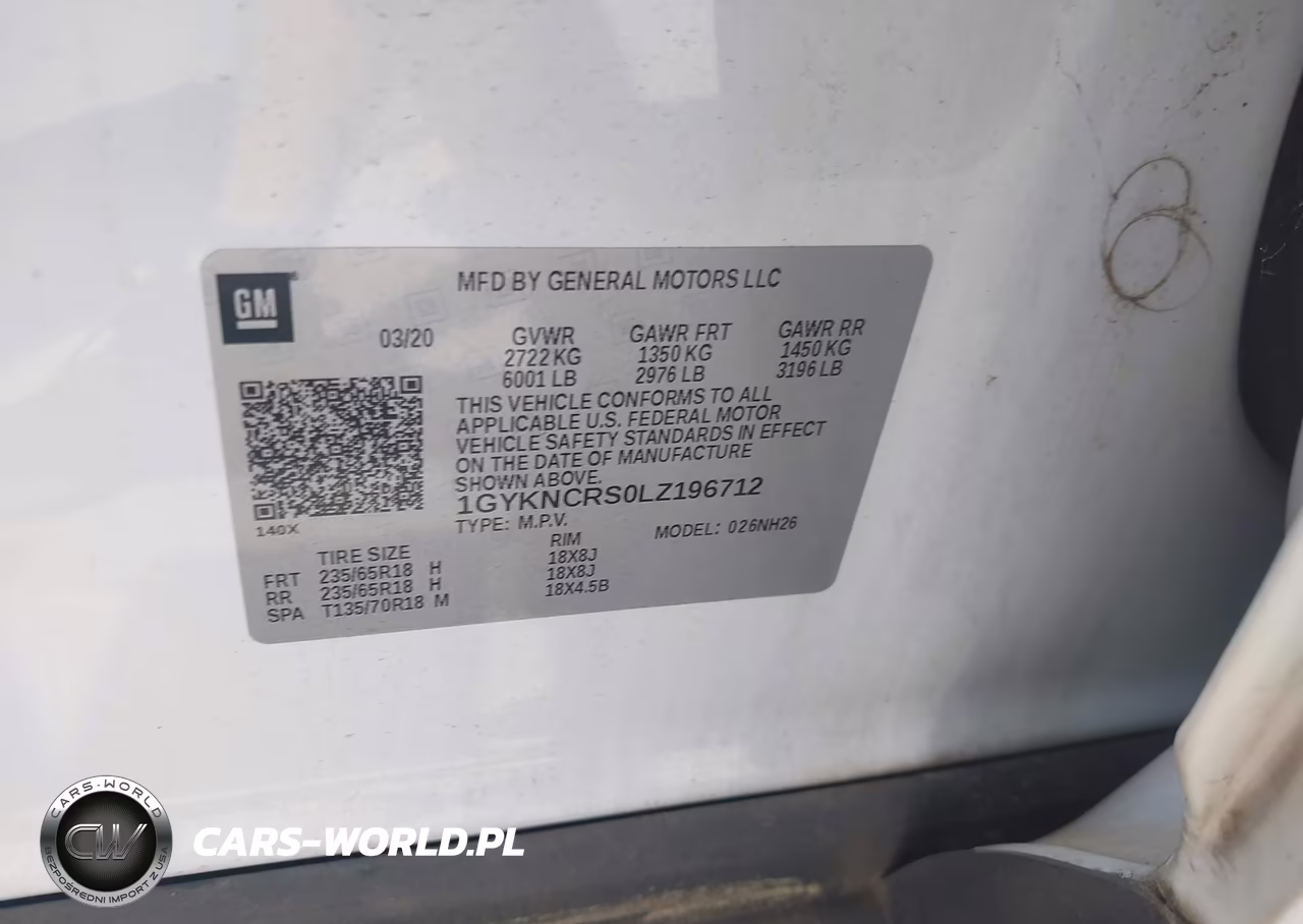 2020 Cadillac Xt5 Fwd Premium Luxury VIN:1GYKNCRS0LZ196712 - 9